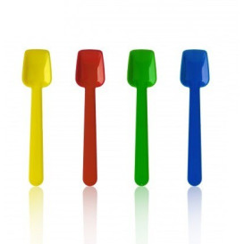 Plastic Ice Cream Spoon 9 cm 
