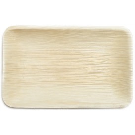 Palm Leaf Tray Rectangular Shape 25x16x3cm 