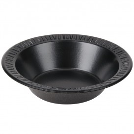 Foam Bowl Laminated Black 120ml Ø11,5cm (125 Units) 