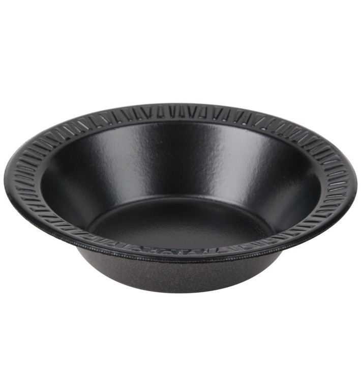 Foam Bowl Laminated Black 360ml Ø15cml (1000 Units)