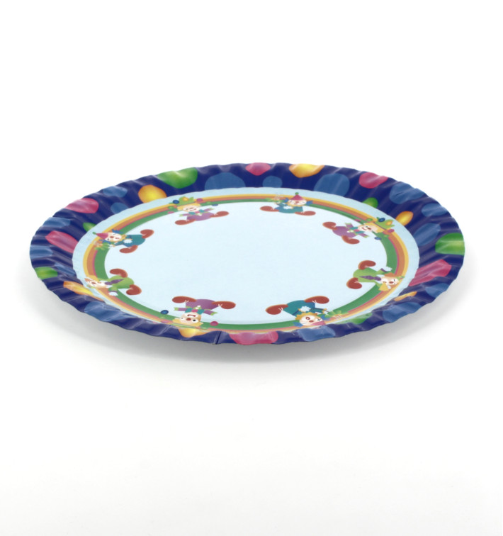 Paper Plate Clown Design 23cm (504 Units) Paper Plate Clown Design 23cm (504 Units)