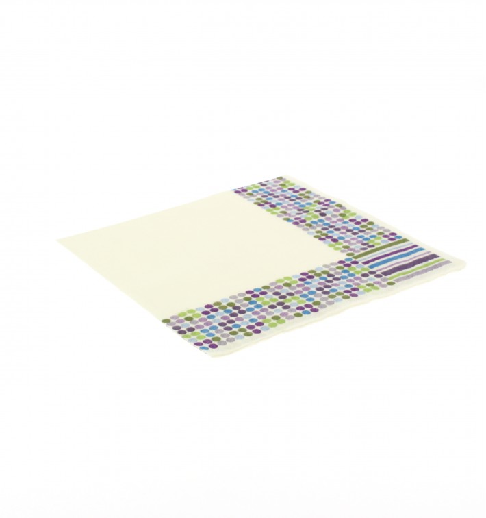 Paper Napkin Stripes and Moles Design 33x33cm 