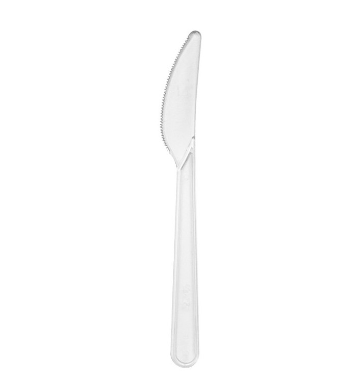 Plastic Knife Magnum Clear 18,5 cm Plastic Knife Magnum Clear 18,5 cm