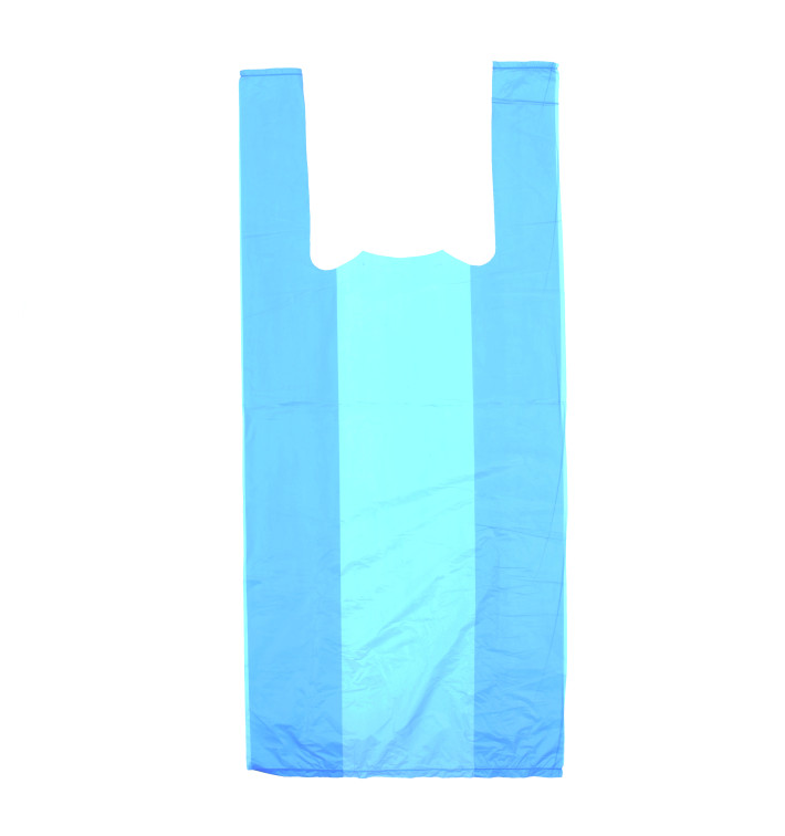 Plastic T-Shirt Bag Blue 35x50cm Plastic T-Shirt Bag Blue 35x50cm