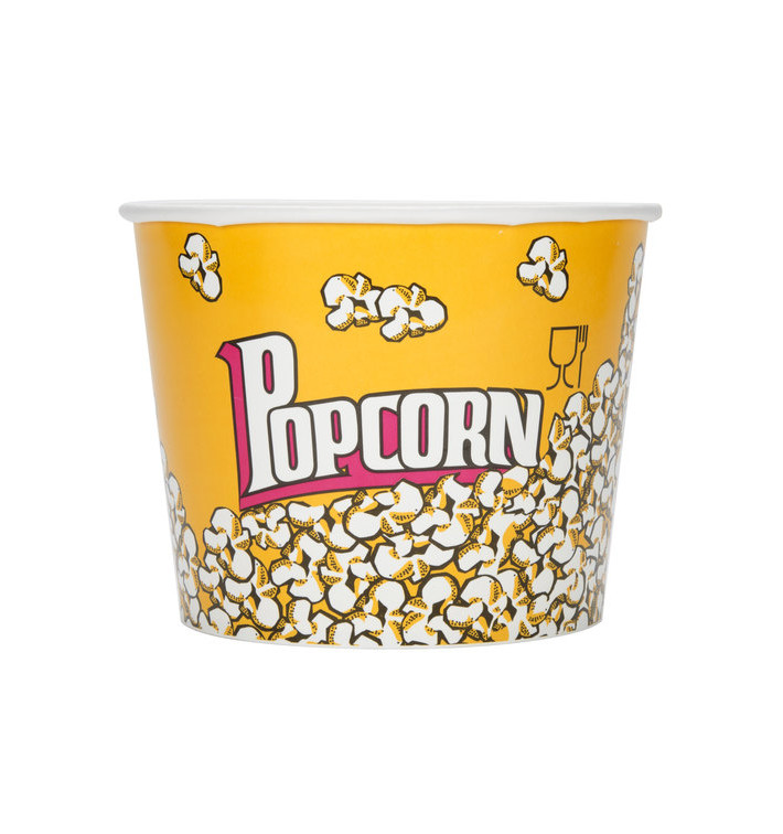 Paper Popcorn Box 5100ml 22,5x16x21cm (150 Units)