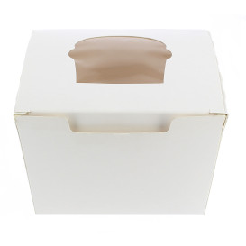 Paper Cupcake Box 1 Slot 11x10x7,5cm 