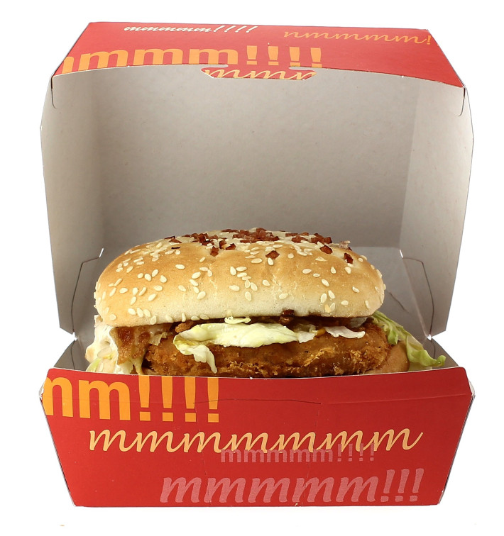 Paper Burger Box 12x12x7cm Paper Burger Box 12x12x7cm