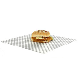 Paper Food Wrap Grease-Proof Black 31x38cm (4000 Units)