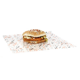 Paper Food Wrap Grease-Proof "Hostel" 28x33cm (1000 Units) 