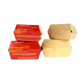 Paper Burger Box 12x12x7cm (25 Units)