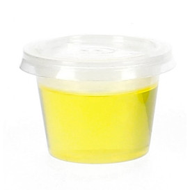 Plastic Souffle Cup with Lid PP 33ml (100 Units)