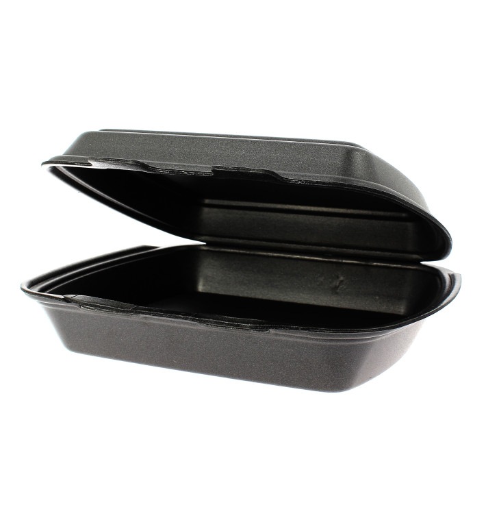 Foam Baguette Container 1 Compartments Black 2,40x2,10x0,70cm Foam Baguette Container 1 Compartments Black 2,40x2,10x0,70cm