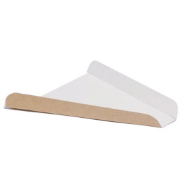 Corrugated Pizza Slice Box Kraft