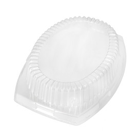 Foam Tray Honey with Lid 23x18cm (125 Units)