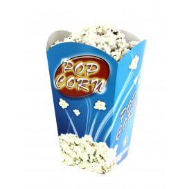Paper Popcorn Box Medium Size 90gr 7,8x10,5x18cm (25 Units) 