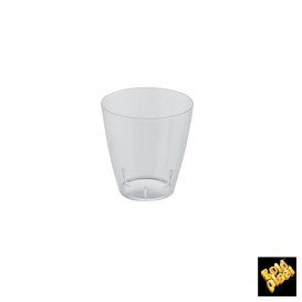 Plastic Tasting Cup PS "Punto" Clear 60 ml (25 Units) 