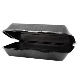 Foam Baguette Container Black 2,40x1,55x0,70cm (125 Units) 