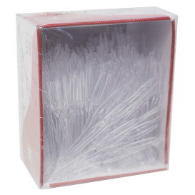 Plastic Food Pick "Snack Stick" Clear 9cm (6600 Units)