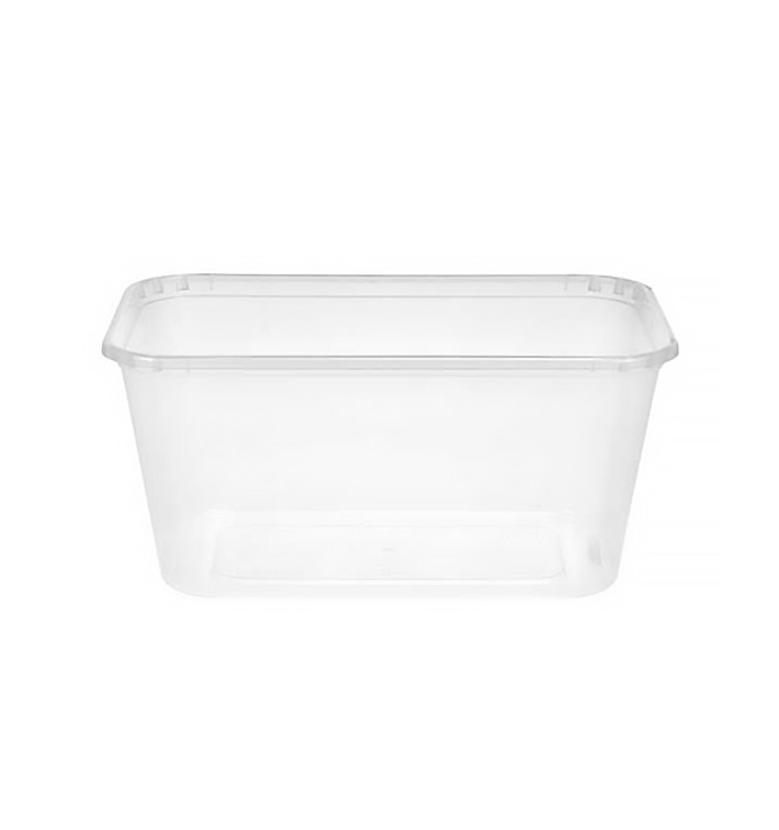 Plastic Deli Container PP Rectangular Shape 1000ml (50 Units) 