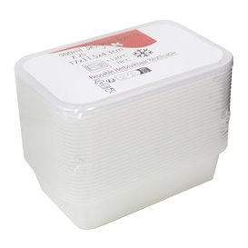 Plastic Deli Container PP Rectangular Shape 500 ml (50 Units) 
