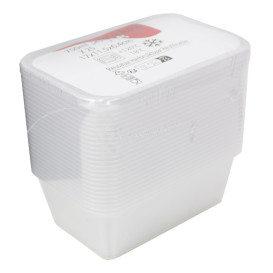 Plastic Deli Container PP Rectangular Shape 750 ml (50 Units) 