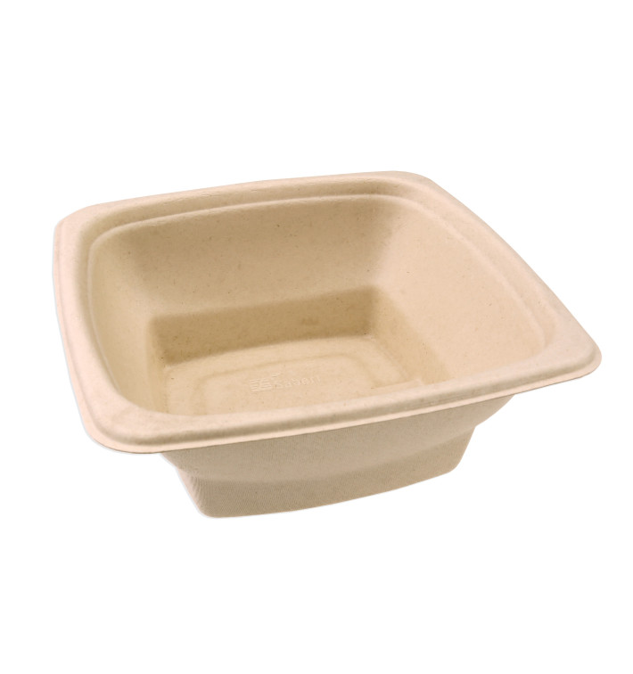 Sugarcane Bowl 1000ml 18x18x6cm Sugarcane Bowl 1000ml 18x18x6cm