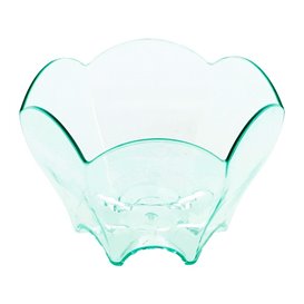 Tasting Plastic Bowl PS "Ondas" Water Green 70ml 