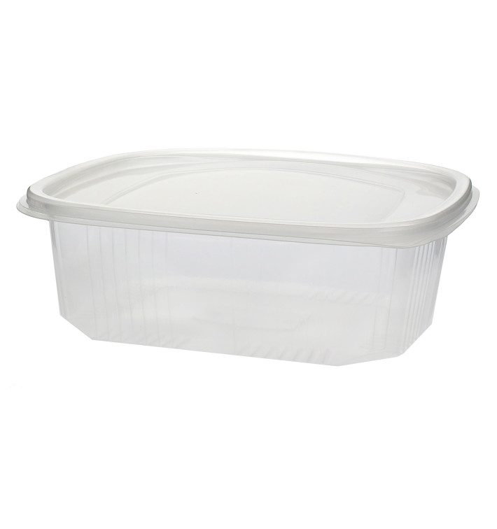 Plastic Hinged Deli Container Microwavable PP 750ml 