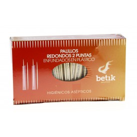 Wooden Toothpick 2 Tips Film Wrapped 6,5cm (1 Unit) 
