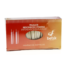Wooden Toothpick 2 Tips Film Wrapped 6,5cm