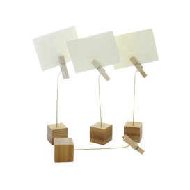 Bamboo Card Holder 13cm 