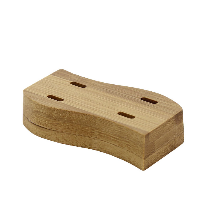Bamboo Holder for Food Pick Golf Design 8x4cm (1 Unit) Bamboo Holder for Food Pick Golf Design 8x4cm (1 Unit)