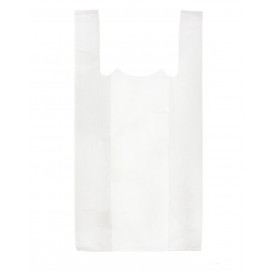 Plastic T-Shirt Bag White 30x40cm 