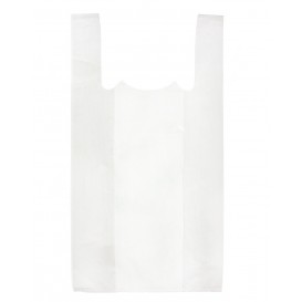 Plastic T-Shirt Bag White 35x40cm 