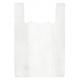 Plastic T-Shirt Bag White 85x100cm 