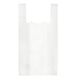 Plastic T-Shirt Bag White 40x50cm (200 Units)  