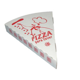 Corrugated Pizza Slice Box Takeaway (25 Units)