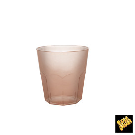 Plastic Cup PS Brown Clear Ø7,3cm 220ml (1000 Units)