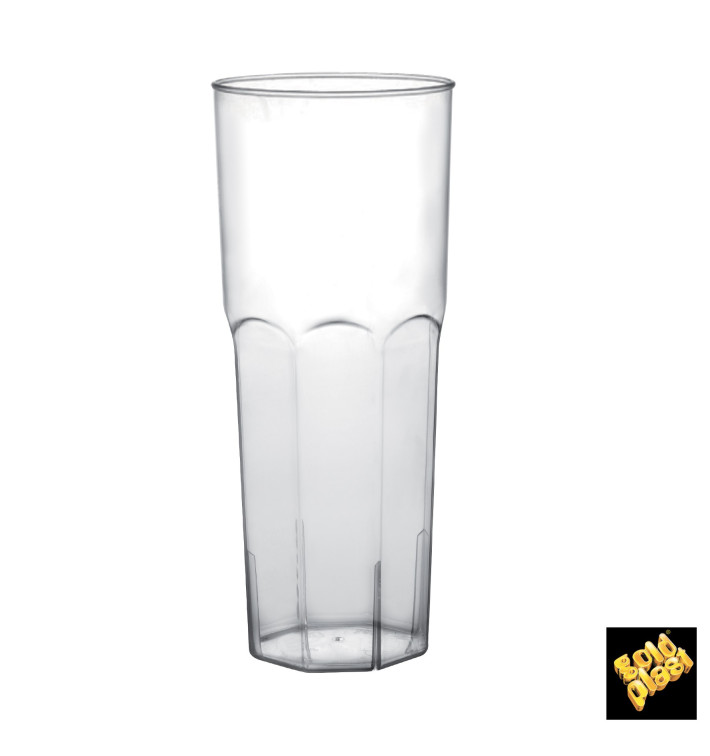 Plastic Collins Glass PS Clear Ø6,5cm 350ml (360 Units)