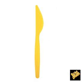 Plastic Knife PS "Easy" Yellow18,5cm (500 Units)