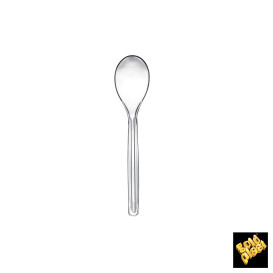 Plastic Teaspoon PS "Easy" Clear 12cm (50 Units) 