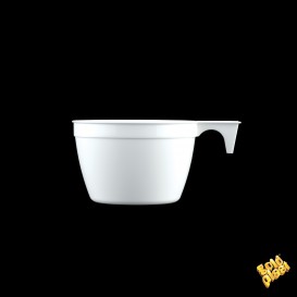 Plastic Cup White 90ml (900 Units)