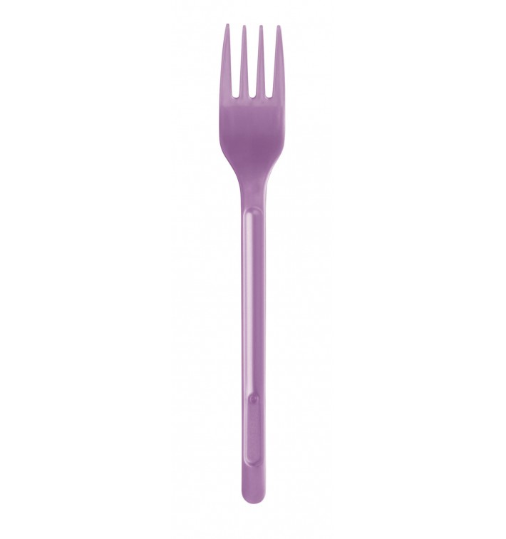Plastic Fork PS Lilac 17,5cm (600 Units)