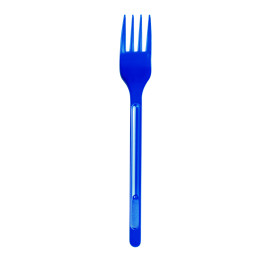 Plastic Fork PS Dark Blue 17,5cm (600 Units)