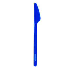 Plastic Knife PS Dark Blue 17,5cm (600 Units)