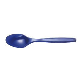 Plastic Teaspoon PS Dark Blue 12cm (1200 Units)