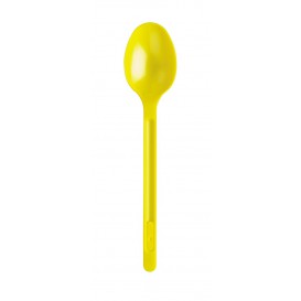Plastic Spoon PS Yellow 17,5cm (600 Units)
