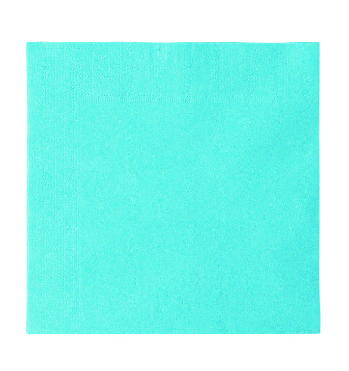 Paper Napkin 2 Layers Light Blue 33x33cm (1200 Units)