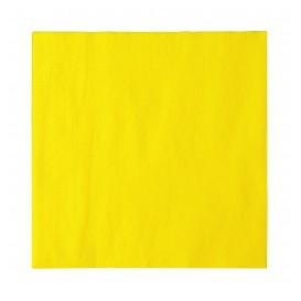 Paper Napkin 2 Layers Yellow 33x33cm (1200 Units)