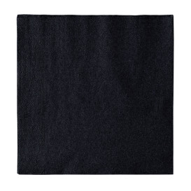 Paper Napkin 2 Layers Black 33x33cm (1200 Units)